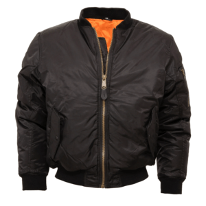 Relco MA-1 Flight Jacket in Black